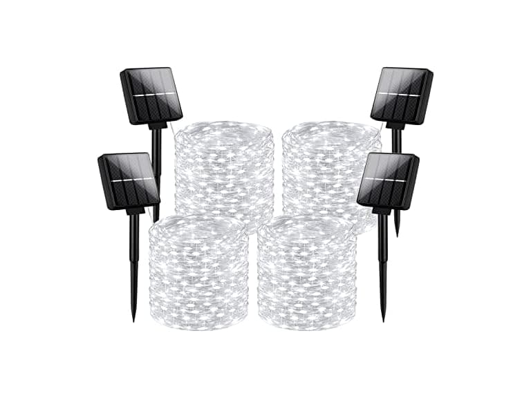 Brightever Solar String Lights Waterproof 288FT, 4-Pack - Image 1