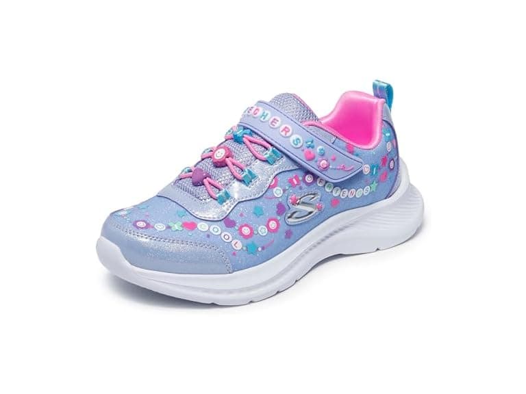 Skechers Girls Jumpsters 2.0-Besties 4Ever Sneaker (3.5) - Image 1