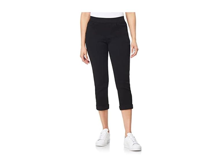 WallFlower Women Pull Crop Ankle High-rise Jeans - Image 1