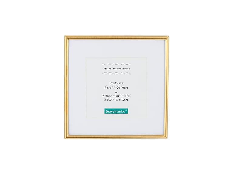 Square Metal Picture Frame 6"x6" - Image 1