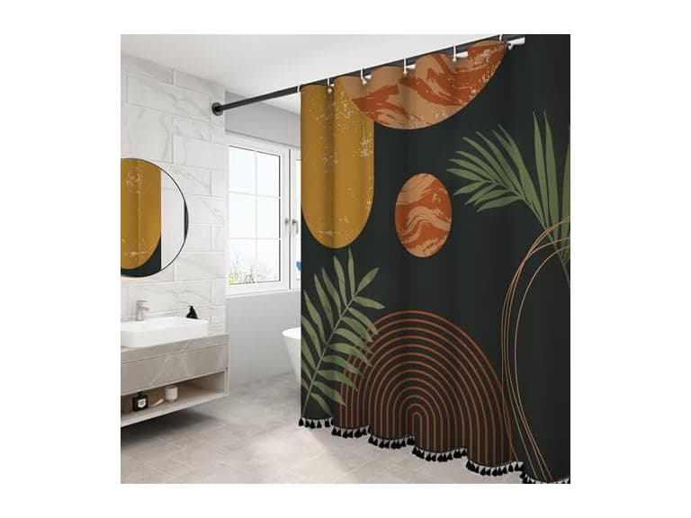 Leaf Shower Curtain Set 72"x72" - Image 1