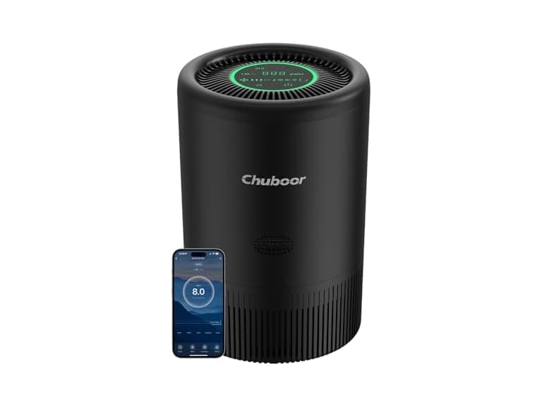 1200 Ft Black Air Purifier - Image 1
