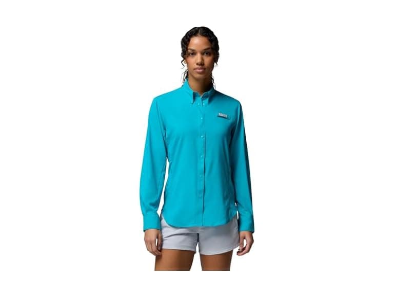 Columbia Women Pfg Tamiami II Long Sleeve Shirt - Image 1