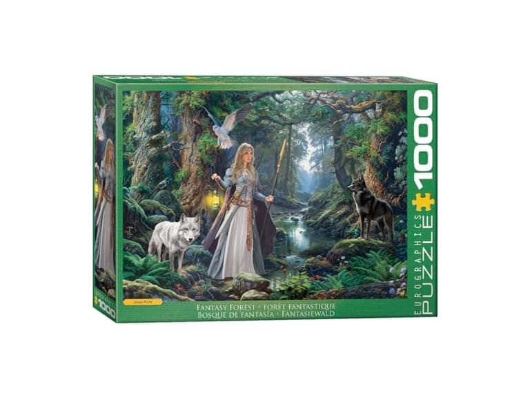 Fantasy Forest 1000 piece Puzzle - Image 1