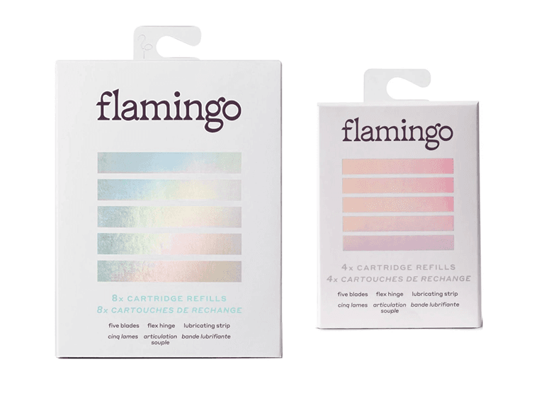 Flamingo 12ct 5-Blade Refills for Women - Image 1
