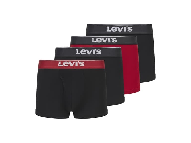 Levi's Men's 4-Pack Microfiber Trunk