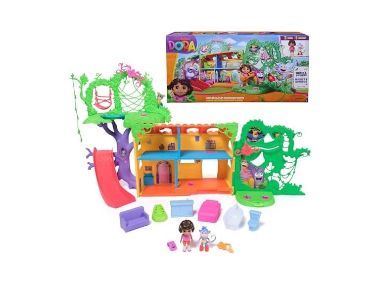Dora, Explore & Play Rainforest Casita Playset - Image 1