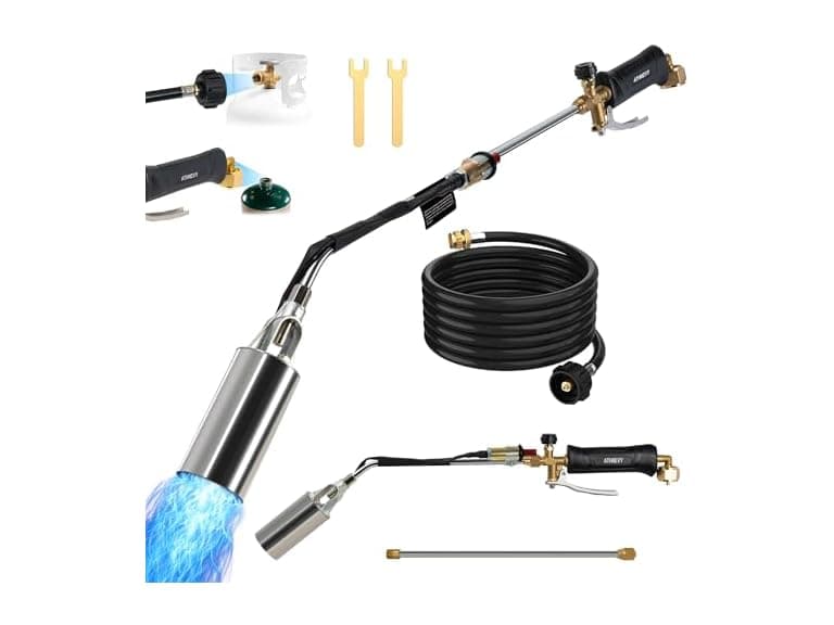 Athnevy FA0601 Propane Torch Kit Heavy Duty Weed Burn - Image 1