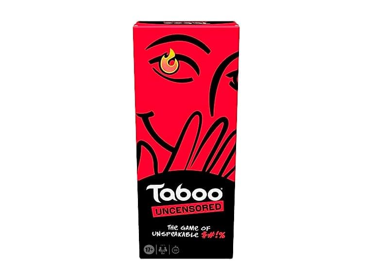 Hasbro Gaming Taboo Uncensored Board Game for Adults Only - Image 1