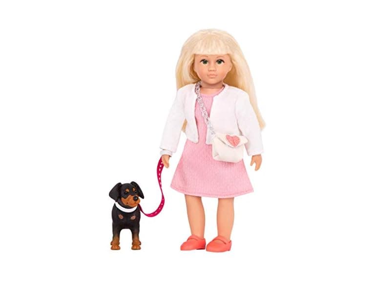 Lori – Mini Doll & Toy Dog 6-Inch Doll - Image 1
