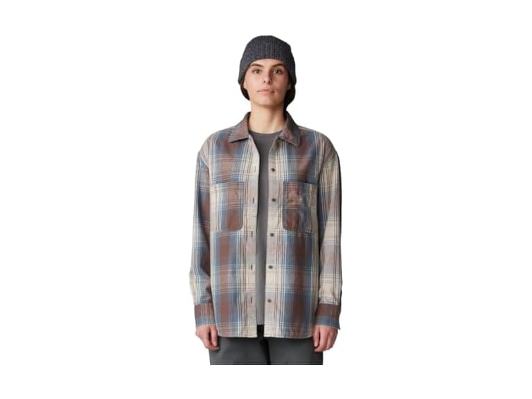 Mountain Hardwear Women Dolores Flannel Long Shirt - Image 1