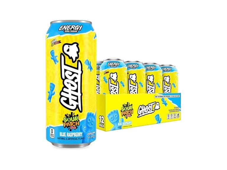 GHOST Energy Drink - 12-Pack, Sour Patch - Image 1