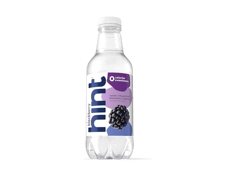 1CT Hint Flavored Water, Blackberry, 16 Fl Oz - Image 1