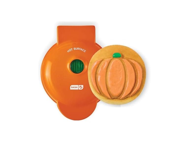 Pumpkin Mini Waffle Maker - Image 1