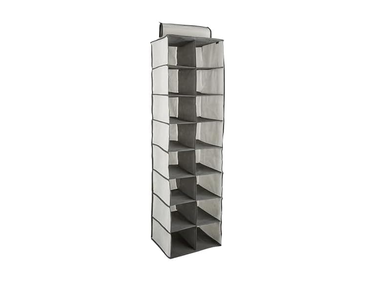 Simplify 16 Pocket Shoe Organizer in Cashmere - Image 1