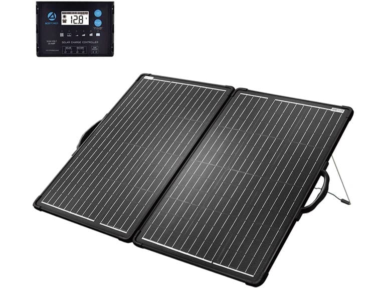 ACOPOWER 120W Portable Solar Panel Kit