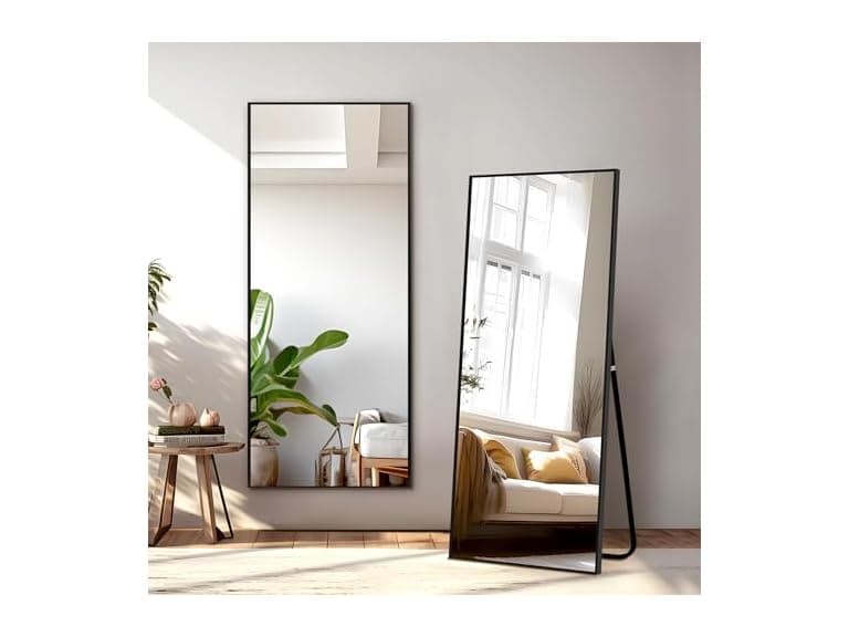 NicBex NicBex Full Length Mirror with Stand, 56 - Image 1