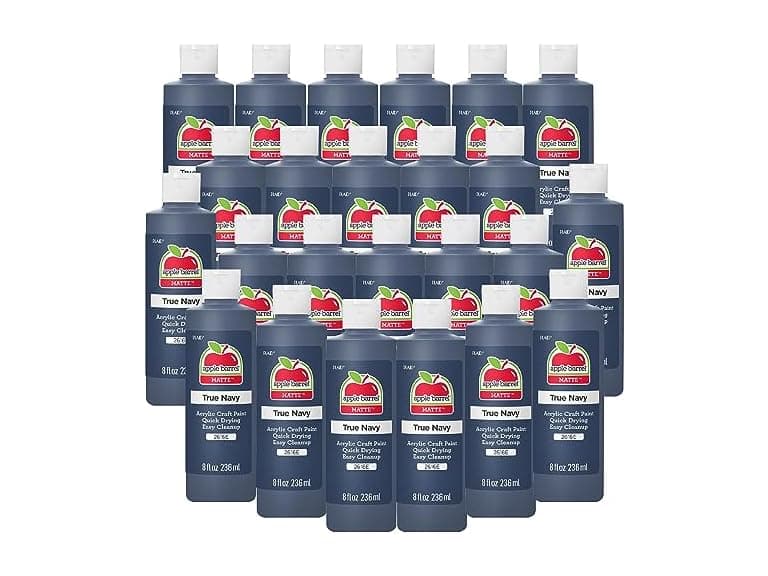 Apple Barrel Acrylic Paint Navy (Pack of 24) - Image 1
