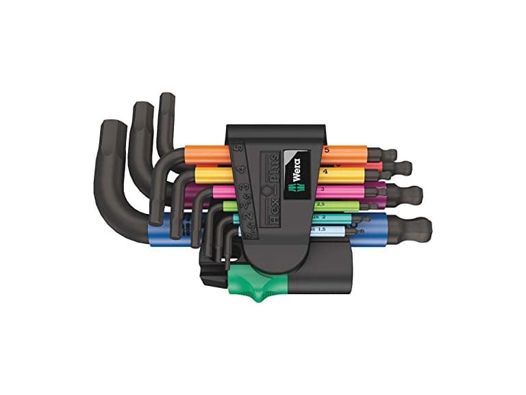 Wera 950/9 Hex-Plus Multicolour 2 L-Key Set Metric - Image 1