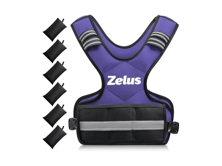 ZELUS Violet Adjustable Weighted Vest 4-10lbs