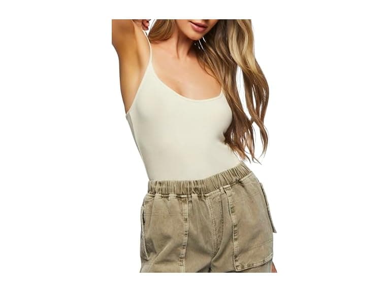 Forever 21 Ribbed Cami Bodysuit - Image 1