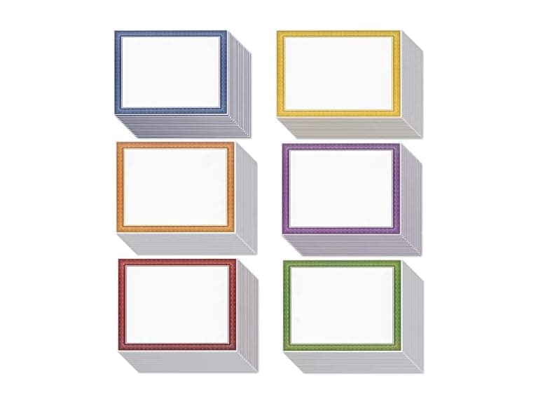 96 Sheets Customizable Certificate Paper - Image 1