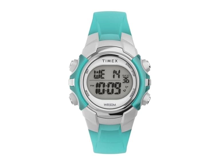 Timex Men's Digital 33mm Watch Blue - Image 1