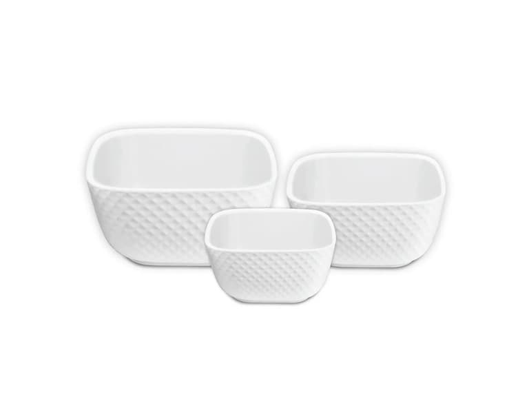 Le Regalo 3 Piece Stoneware Bowl Set - Image 1