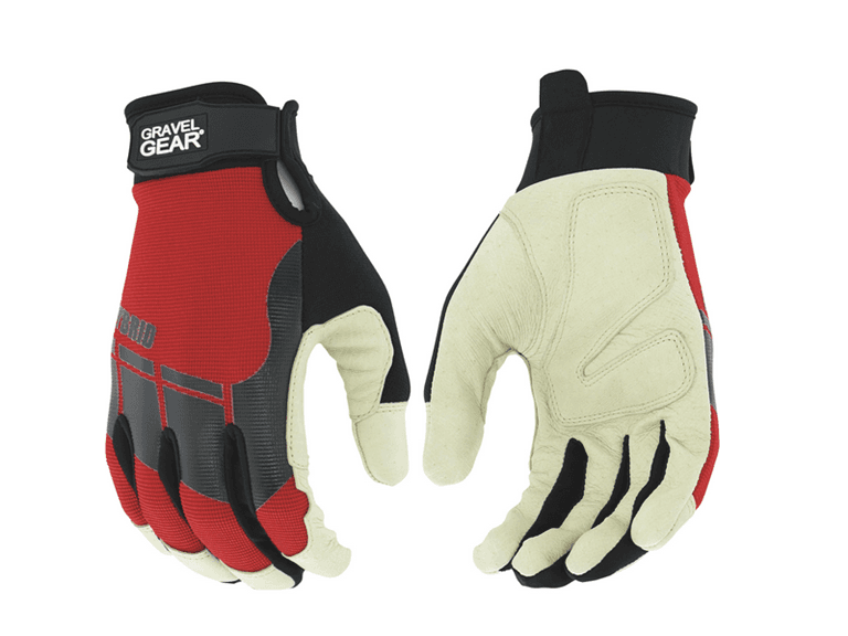 Gravel Gear 86223GG Hybrid Leather Gloves - Image 1