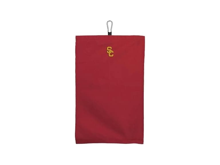 USC TROJANS NCAA Team Logo Micro Fiber Golf Inches - Image 1