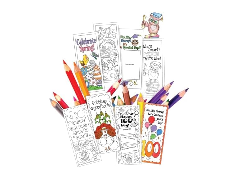 Barker Creek Bookmark Set, Color Me! - Image 1