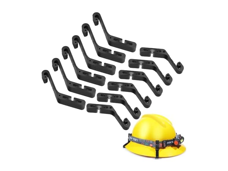 12 Pack Hard Hat Light Clips - Image 1