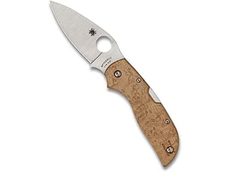 Spyderco Chapparal Birdseye Maple Knife - Image 1