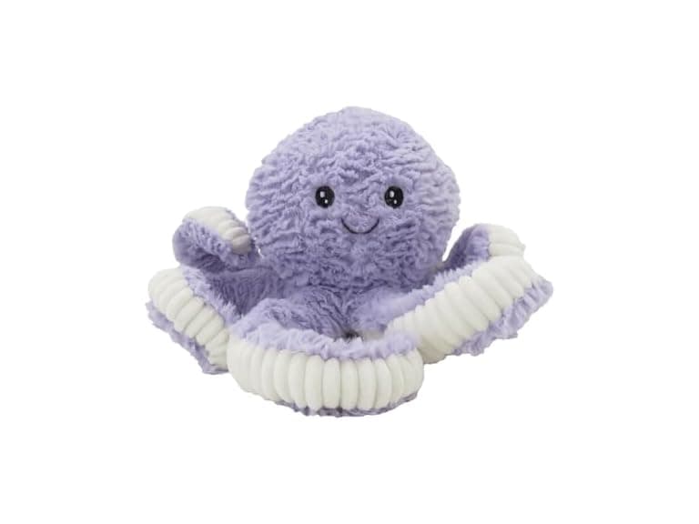 Linzy Plush Octopus Dog Toy, Soft Crinkle - Image 1