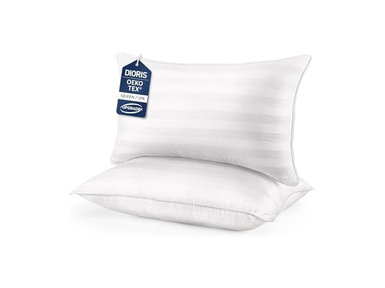 DIORIS Pillows Queen Size Set of 2 - Image 1