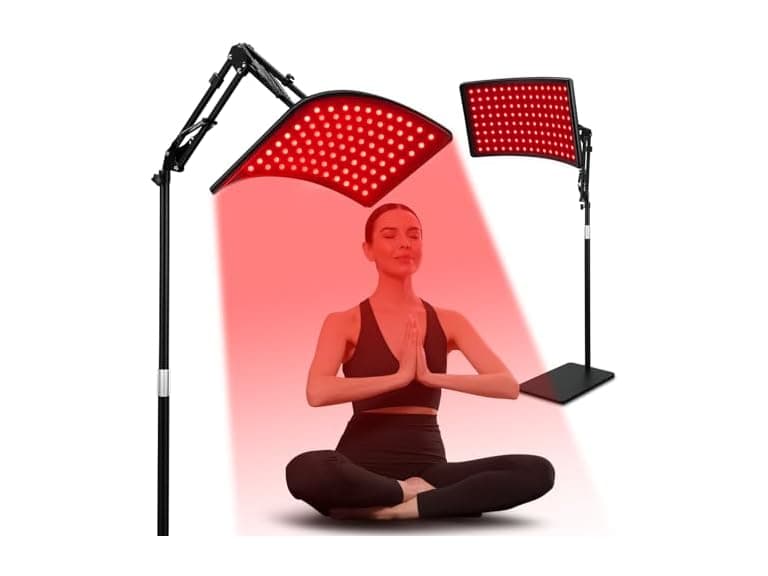 Viconor Red Light Therapy Lamp Black 3585A - Image 1