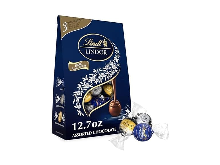 Lindt Lindor Assorted Dark Truffles 12.7 - Image 1