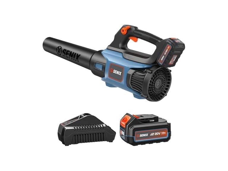 4.0Ah SENIX Battery Leaf Blower - Image 1