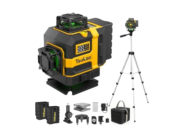 Tsokzo 16 Lines Laser Level with Tripod (Open Box)