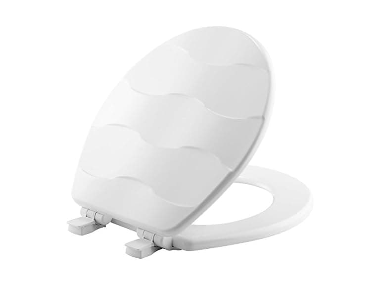 Mayfair Sculptured Basketweave Slow Close Toilet Seat - Image 1