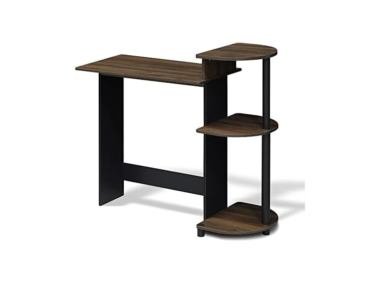 Furinno 28.5-in COMPACT Desk with Shelves - Image 1