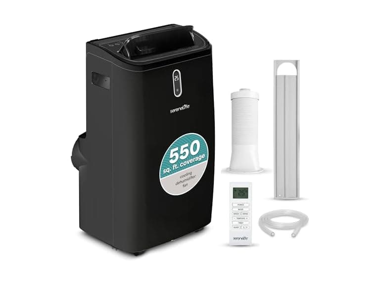 SereneLife 12000BTU Portable AC - Image 1
