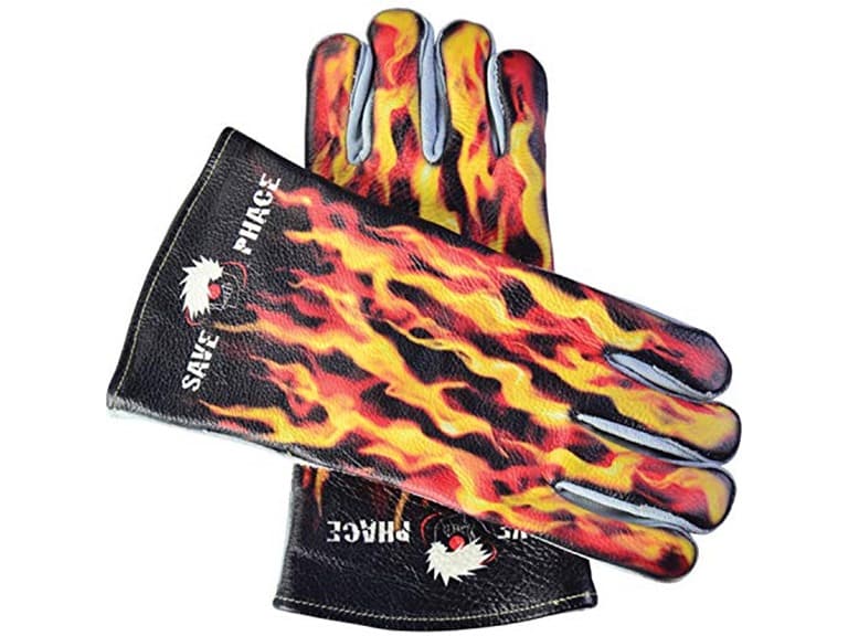 Fired Up Graphic Welding Gloves - XL - Image 1