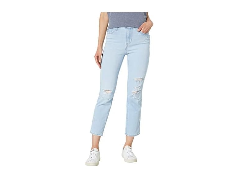 Levi's Women 724 High Rise Straight Crop Jeans - Image 1