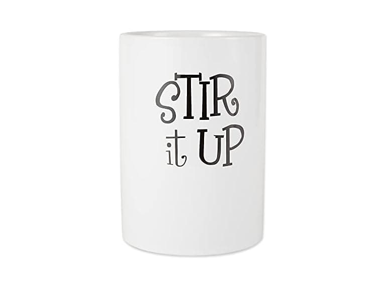 Utensil Holder, White - Image 1