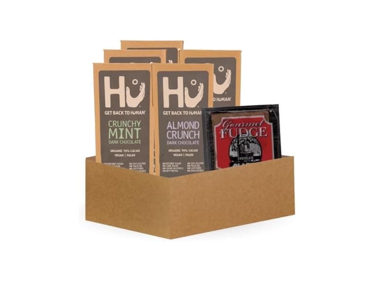6 Item Set- Hu Chocolate Mint & Almond & Claeys Fudge - Image 1