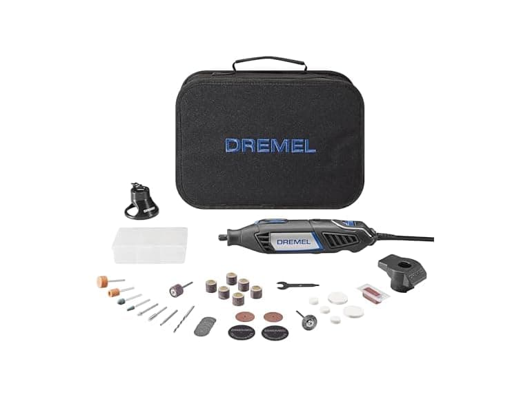 Dremel 4000FB Corded Rotary Tool Kit Black/Gray - Image 1