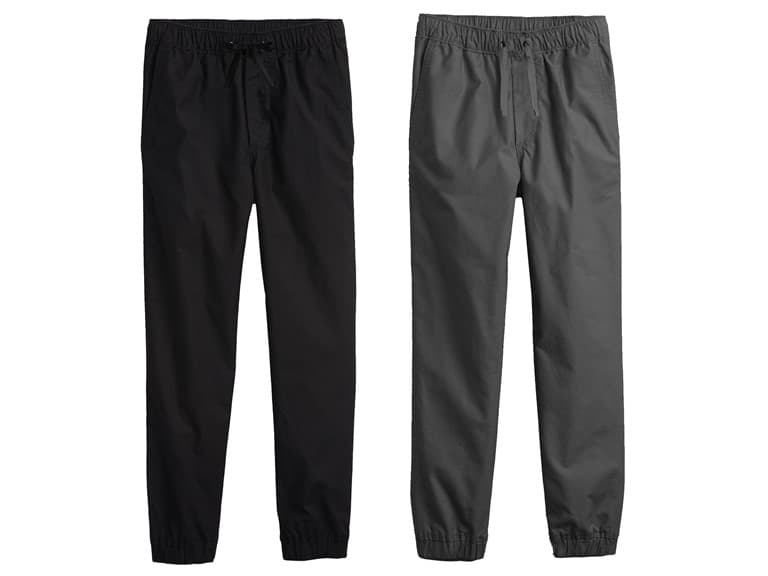 2PK Toddler's Classic Twill Joggers - Image 1
