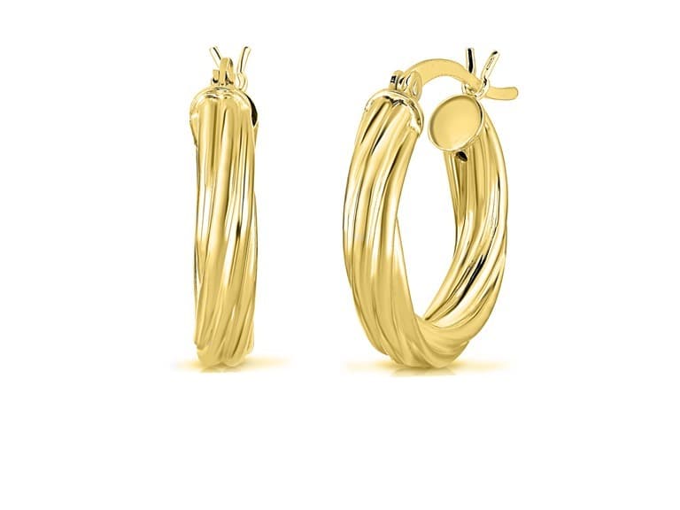 Yeidid Italian 20, 30, or 40mm Hoops - Image 1