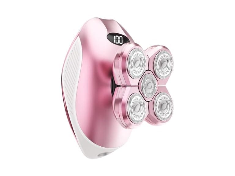 Pink 5-in-1 Womens Electric Razer - Image 1